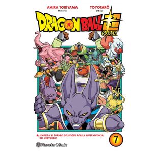 Portada del libro Dragon Ball Super nº 07 Autor Akira Toriyama