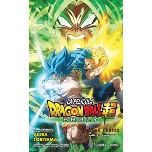 Portada del libro Dragon Ball Super Broly Anime Comic Autor Akira Toriyama