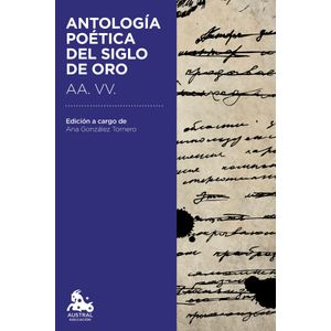 Portada del libro Antología poética del siglo de oro Autor VV.AA.