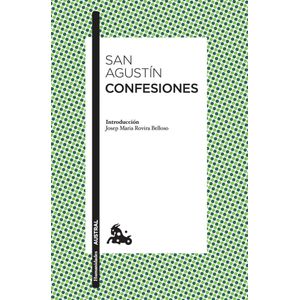 Portada del libro CONFESIONES Autor San Agustín