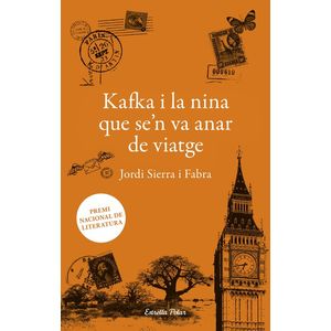 Portada del libro Kafka i la nina que se'n va anar de viatge Autor Jordi Sierra