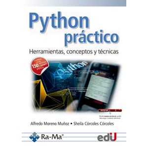 Portada del libro PYTHON PRACTICO Autor MORENO MUÑOZ, ALFREDO Y OTRA