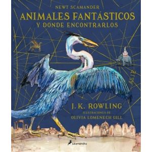 Portada del libro ANIMALES FANTASTICOS Y DONDE ENCONTRARLOS Autor ROWLING, J K