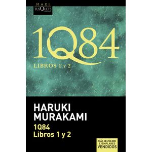 Portada del libro 1Q84. Libros 1 y 2 Autor Haruki Murakami