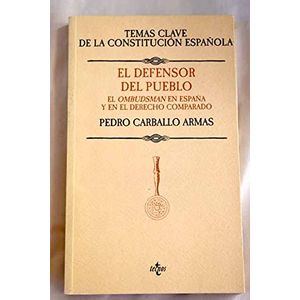 Portada del libro DEFENSOR DEL PUEBLO Autor CARBALLO ARMAS, PEDRO