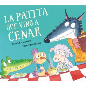 Portada del libro La patita que vino a cenar (La ovejita que vino a cenar) Autor Steve  Smallman
