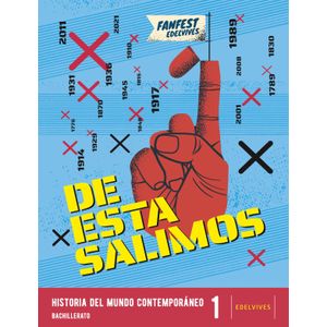 Portada del libro HISTORIA MUNDO CONTEMPORANEO 1ºNB 22 FANFEST Autor AA.VV