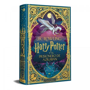 Portada del libro Harry Potter y el prisionero de Azkaban (Ed. Minalima) (Harry Potter [edición MinaLima] 3) Autor J.K. ROWLING